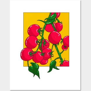 Tomato plant Posters and Art